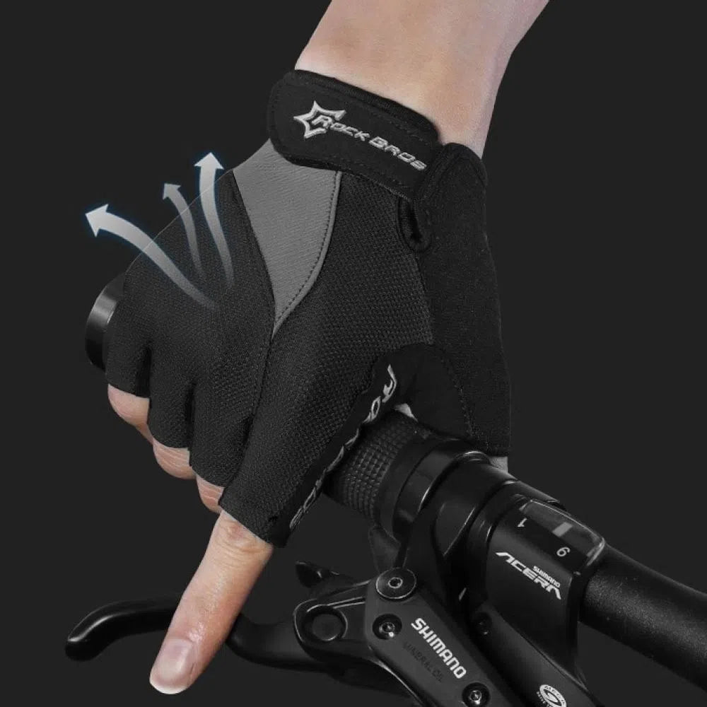 Guantes Deportivos Antideslizante para Ciclismo, Gym o Motocicleta S030 Rockbros