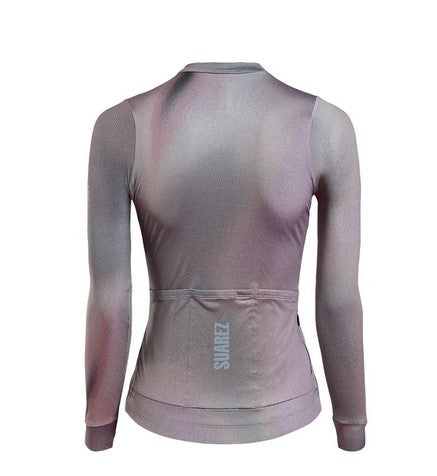 Camiseta De Ciclismo Dama M.L. Lock Gray Quartz 2.3- AVANT Force 2024 V1