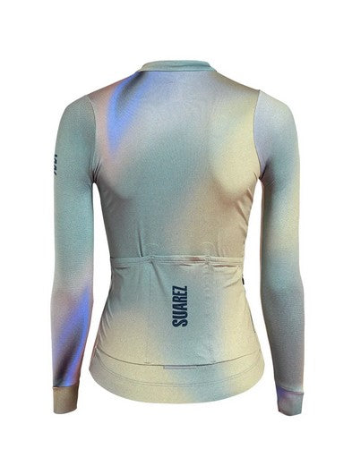 Camiseta De Ciclismo Dama M.L. Lock Green Tea 2.3- AVANT Force 2024 V1