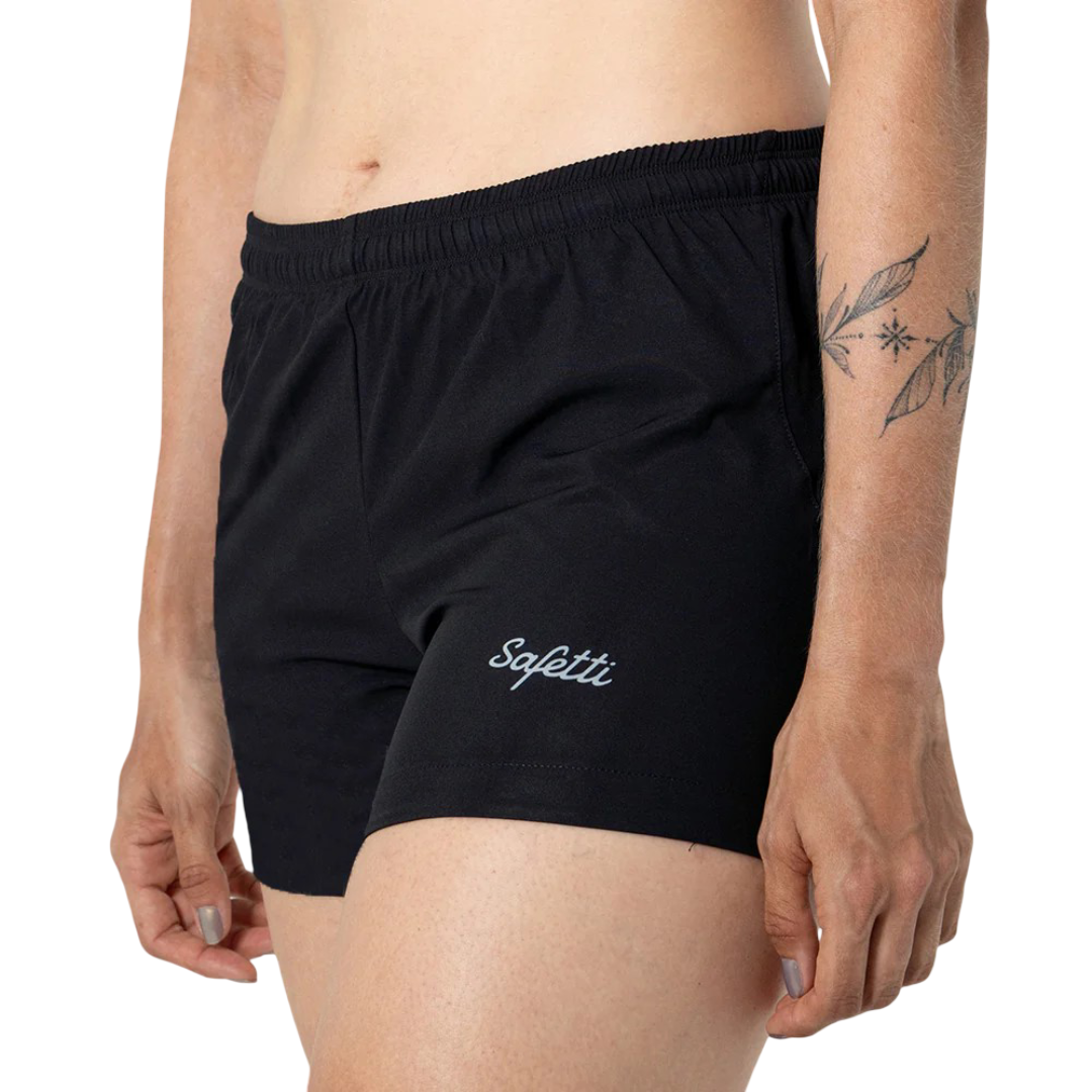 SHORT RUNNING DE DAMA MEZZANOTTE SAFETTI