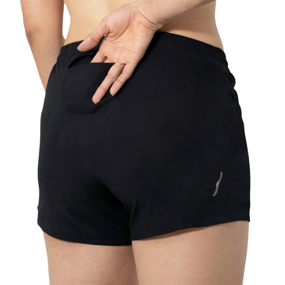 SHORT RUNNING DE DAMA MEZZANOTTE SAFETTI