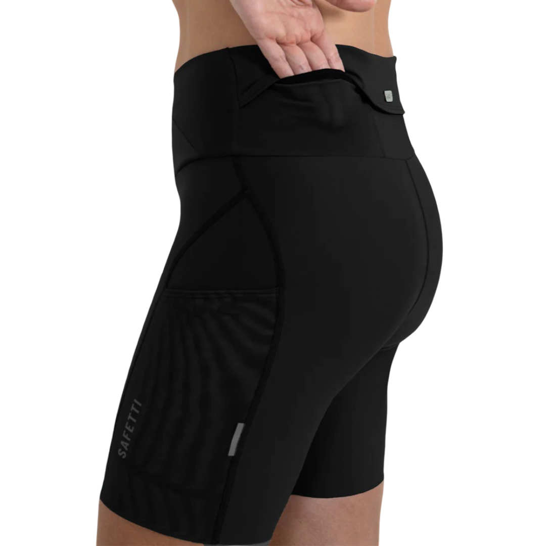 BIKER RUNNING DE DAMA TITAN 2.0 PRETO SAFETTI