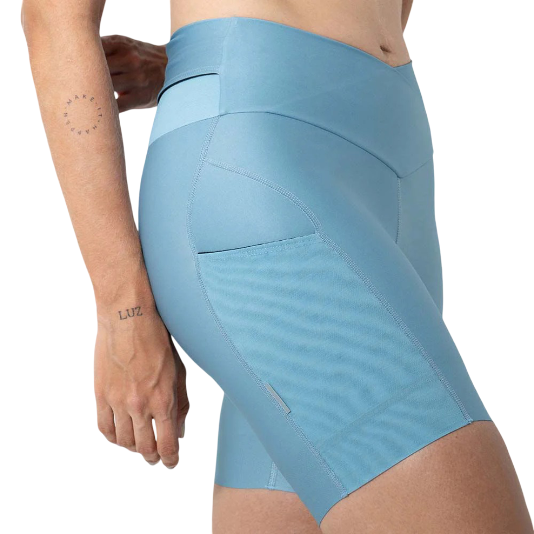 BIKER RUNNING DE DAMA TITAN 2,0 AZUL POLVO SAFETTI