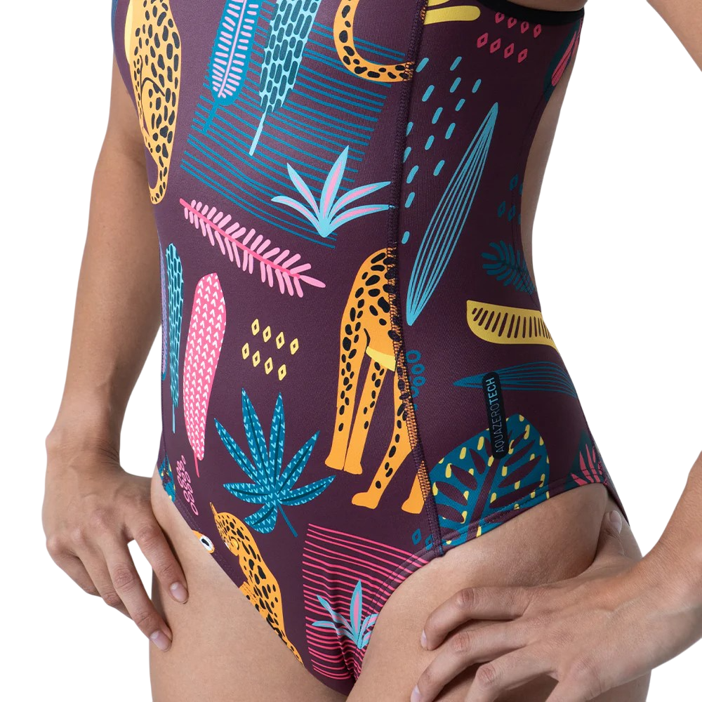 TRAJE DE BAÑO DAMA LEOPARD SAFETTI