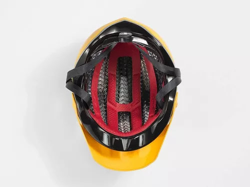 Casco Rally Wavecel Bontrager para MTB color mostaza