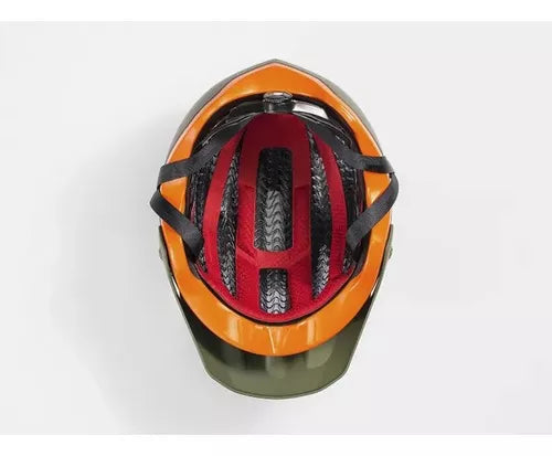 Casco Rally Wavecel Bontrager para MTB color verde militar