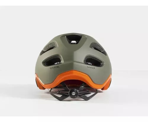 Casco Rally Wavecel Bontrager para MTB color verde militar