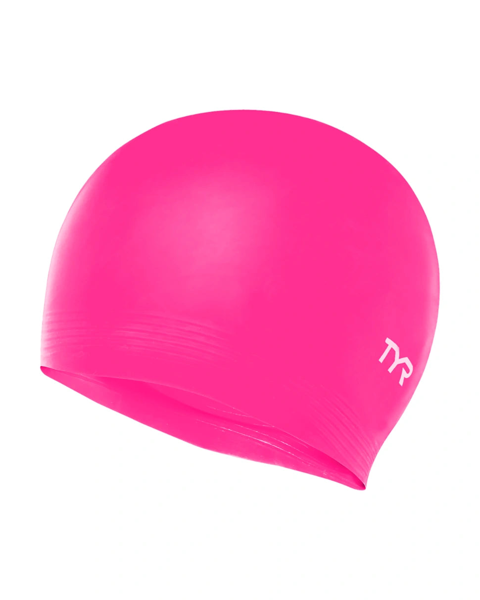 Gorro de natación de látex para adultos