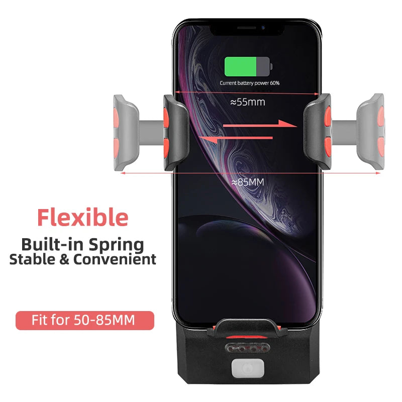 Luz Delantera para manillar de bicicleta 4 en 1 Rockbros