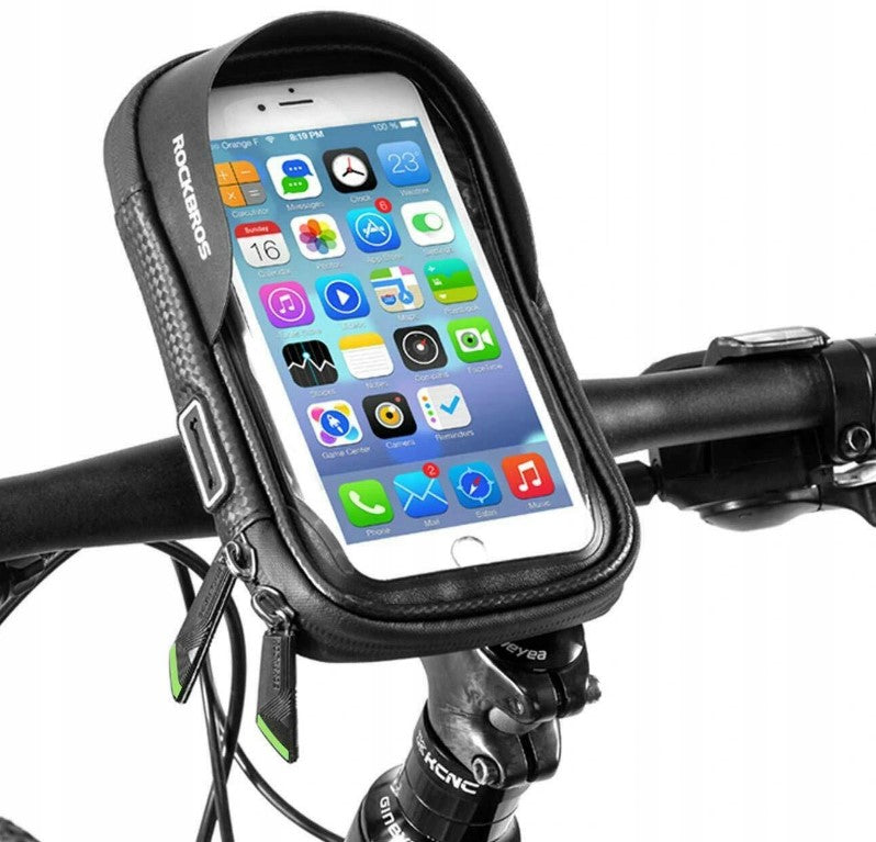 Bolso impermeable para volante de bicicleta