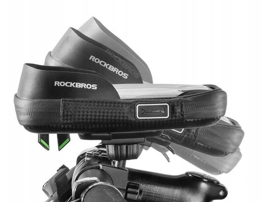 Bolso impermeable para volante de bicicleta