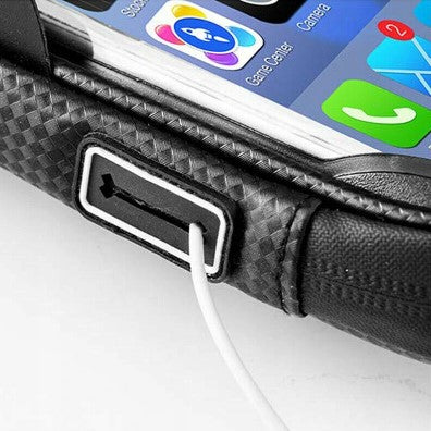 Bolso impermeable para volante de bicicleta