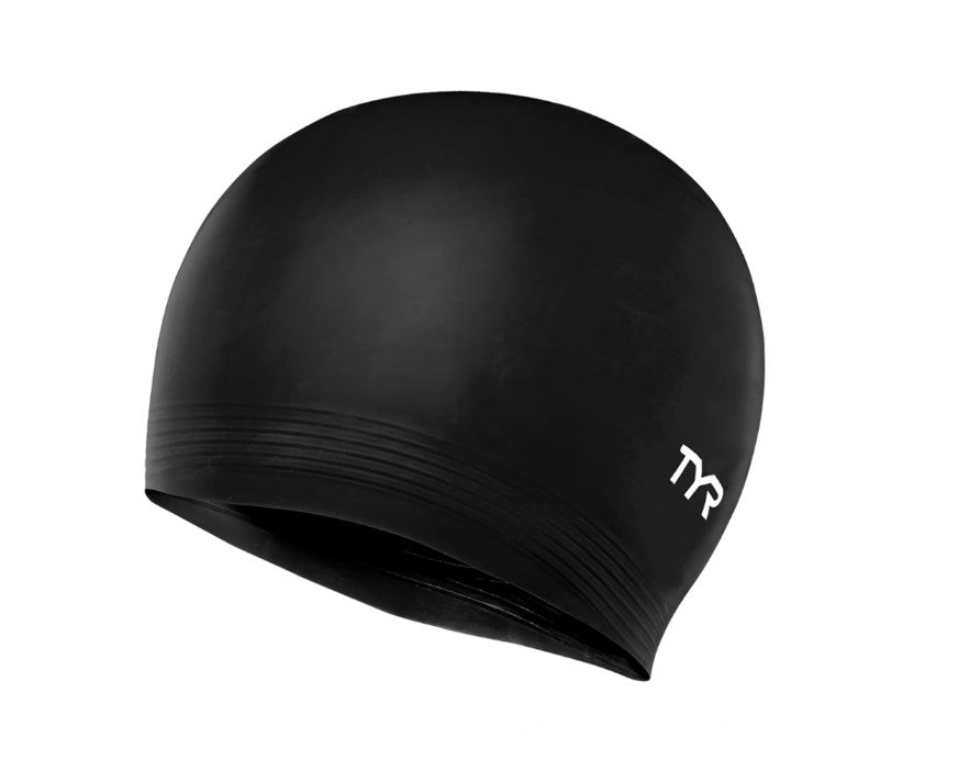 Gorro de natación de látex para adultos