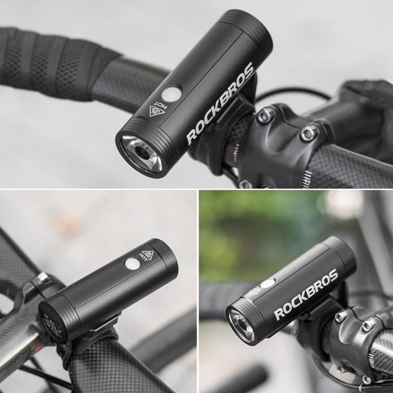 Luz delantera para bicicleta Rockbros R1-800