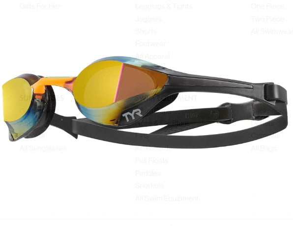 Lentes de Natación Tracer-X Elite Mirrored Racing TYR