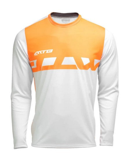 Camisa Manga Larga MTB Orange