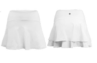 FALDA RUNNING DAMA ABILITY WHITE W