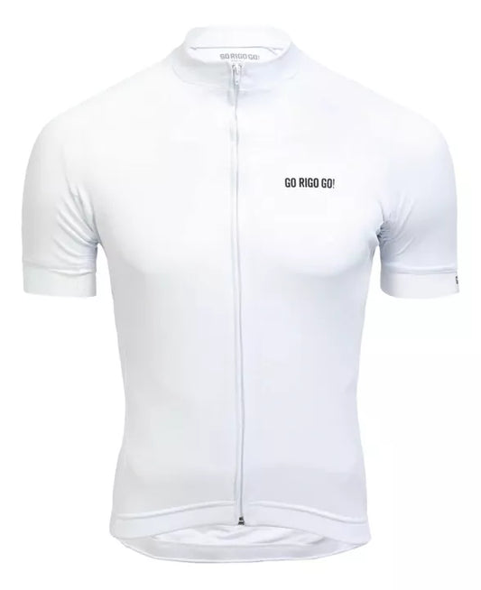 Camiseta De Ciclismo Go Rigo Go Km 5o Blanco