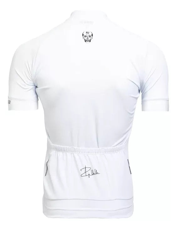 Camiseta De Ciclismo Go Rigo Go Km 5o Blanco