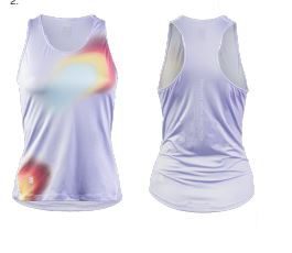 CAMISETA RUNNING DAMA BREEZE LILAC W