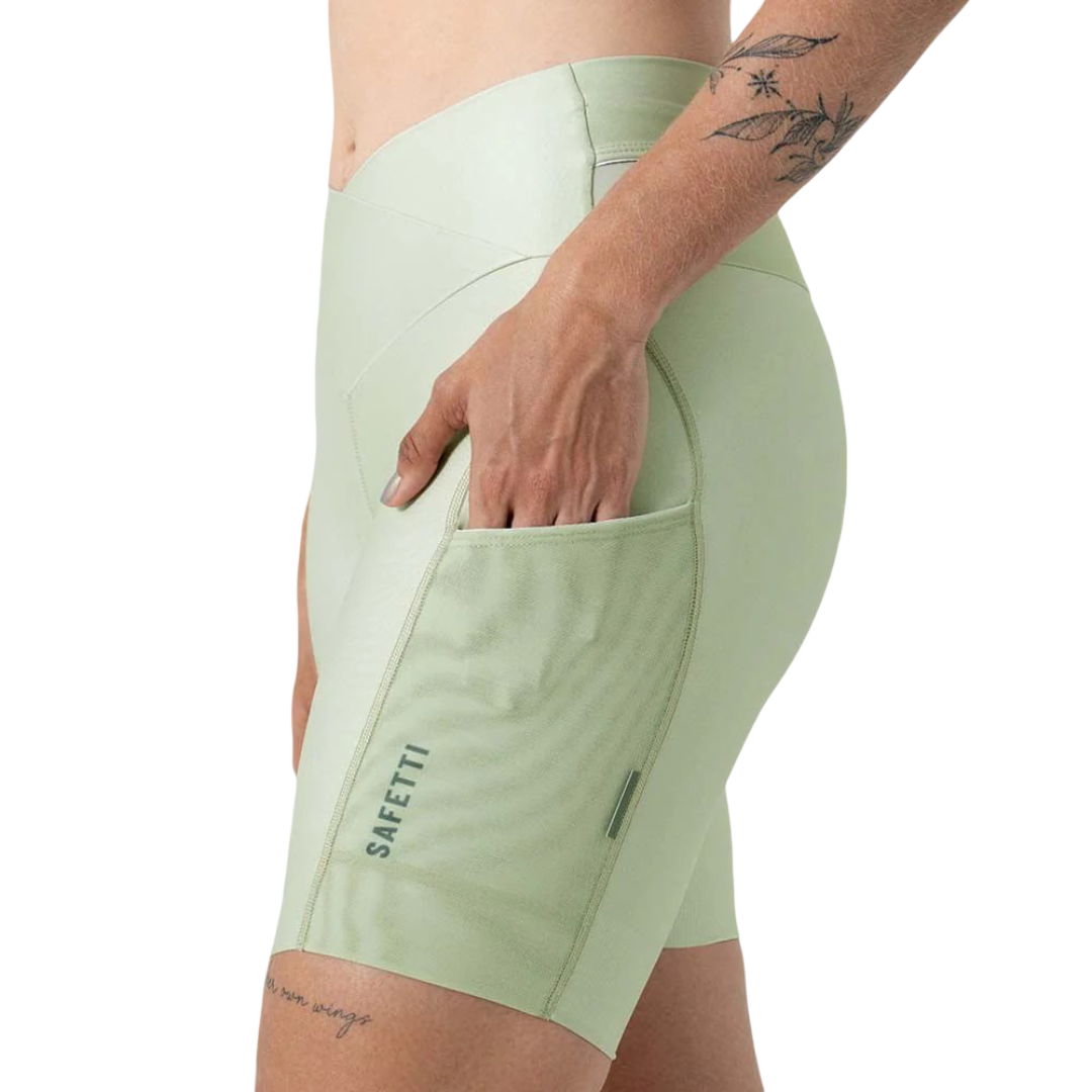 BIKER RUNNING DE DAMA TITAN 2,0 STEVIA SAFETTI