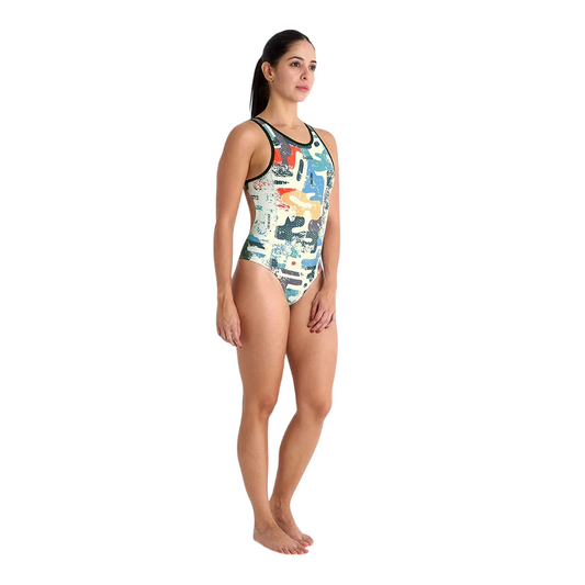 TRAJE DE BAÑO DAMA AQUAFLOW ROCKART SAFETTI