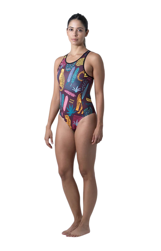 TRAJE DE BAÑO DAMA LEOPARD SAFETTI