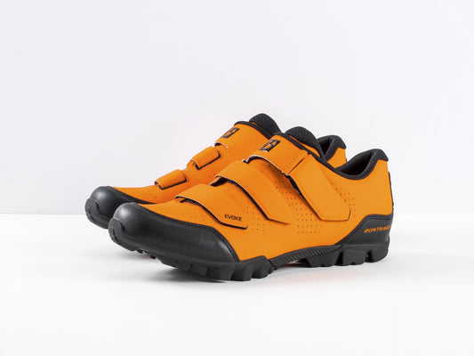 Zapatos para Montaña Bontrager Evoke color naranja radioactivo