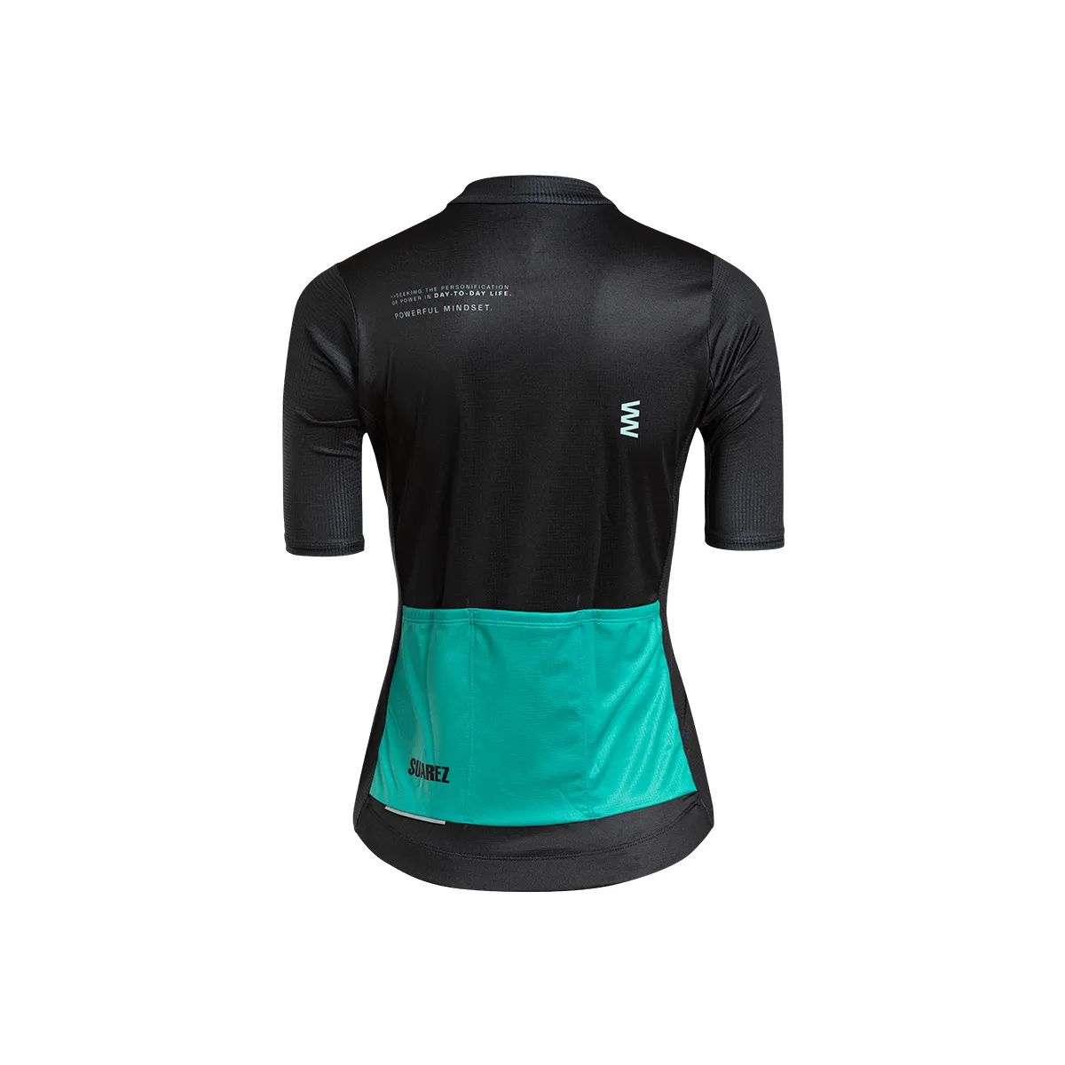 Camiseta para dama EASE BLACK GREEN 2.3