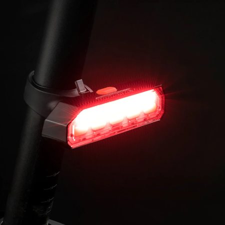 Luz Trasera para Bicicleta con Direccional y Sensor Rockbros TL1901WR30 con 100 Lumens de potencia y sensor inteligente.