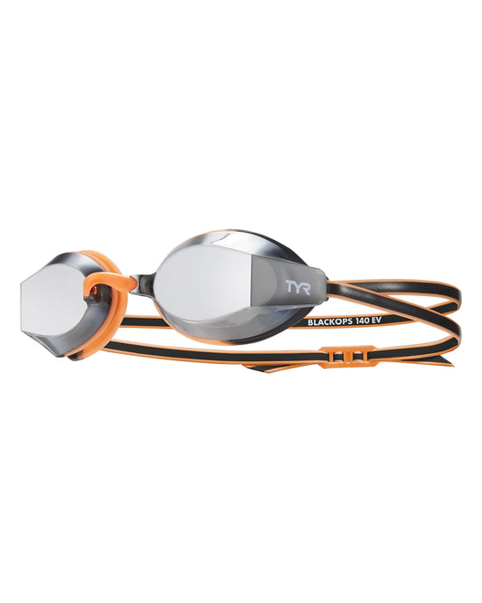 Lentes de Natación con espejo Nano-Fit BLACK OPS 140 EV TYR