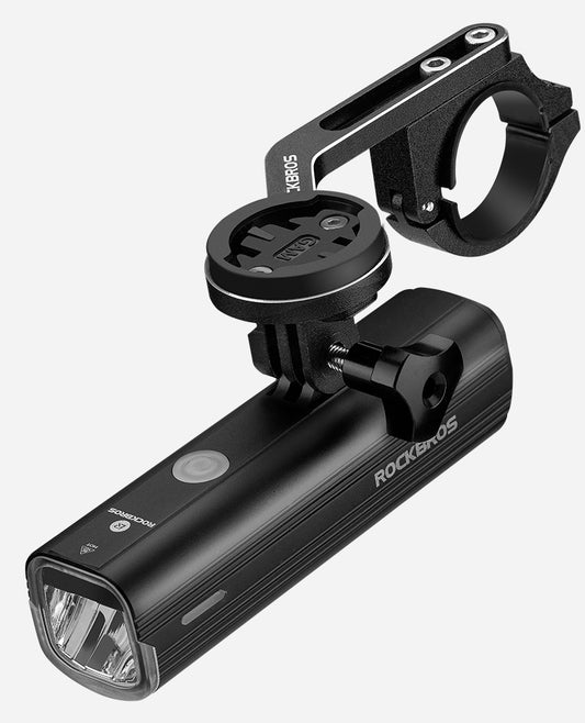 Luz Delantera para Bicicleta, recargable vía USB, para ciclismo de montaña Rockbros