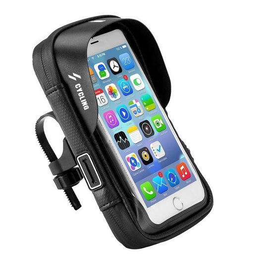 Bolso impermeable para volante de bicicleta