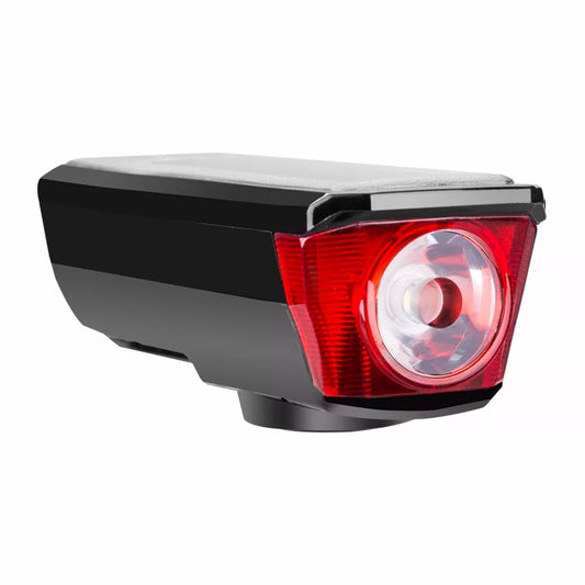 Luz delantera para bicicleta con timbre y recarga solar HJ-052W Rockbros